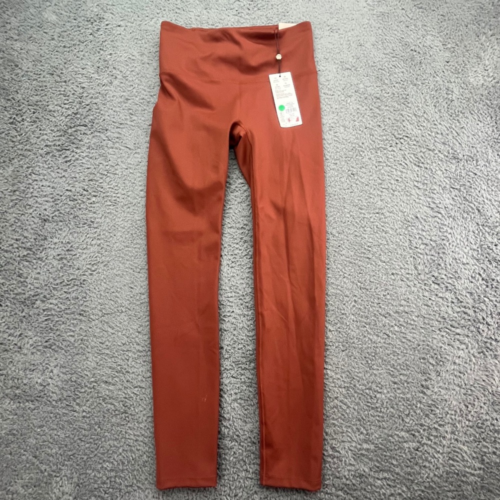 CALIA PowerMove High-Rise 7/8 Leggings Red Brown XS‎ Activewear Yoga Pants